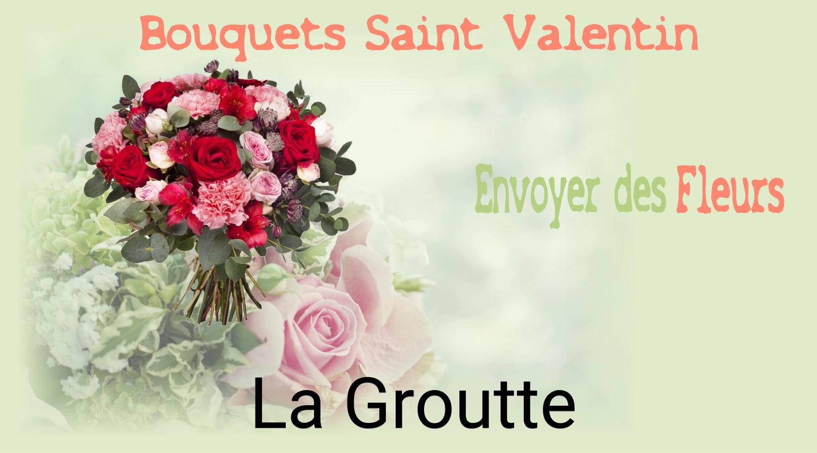 Roses de Saint-Valentin livrées à La Groutte